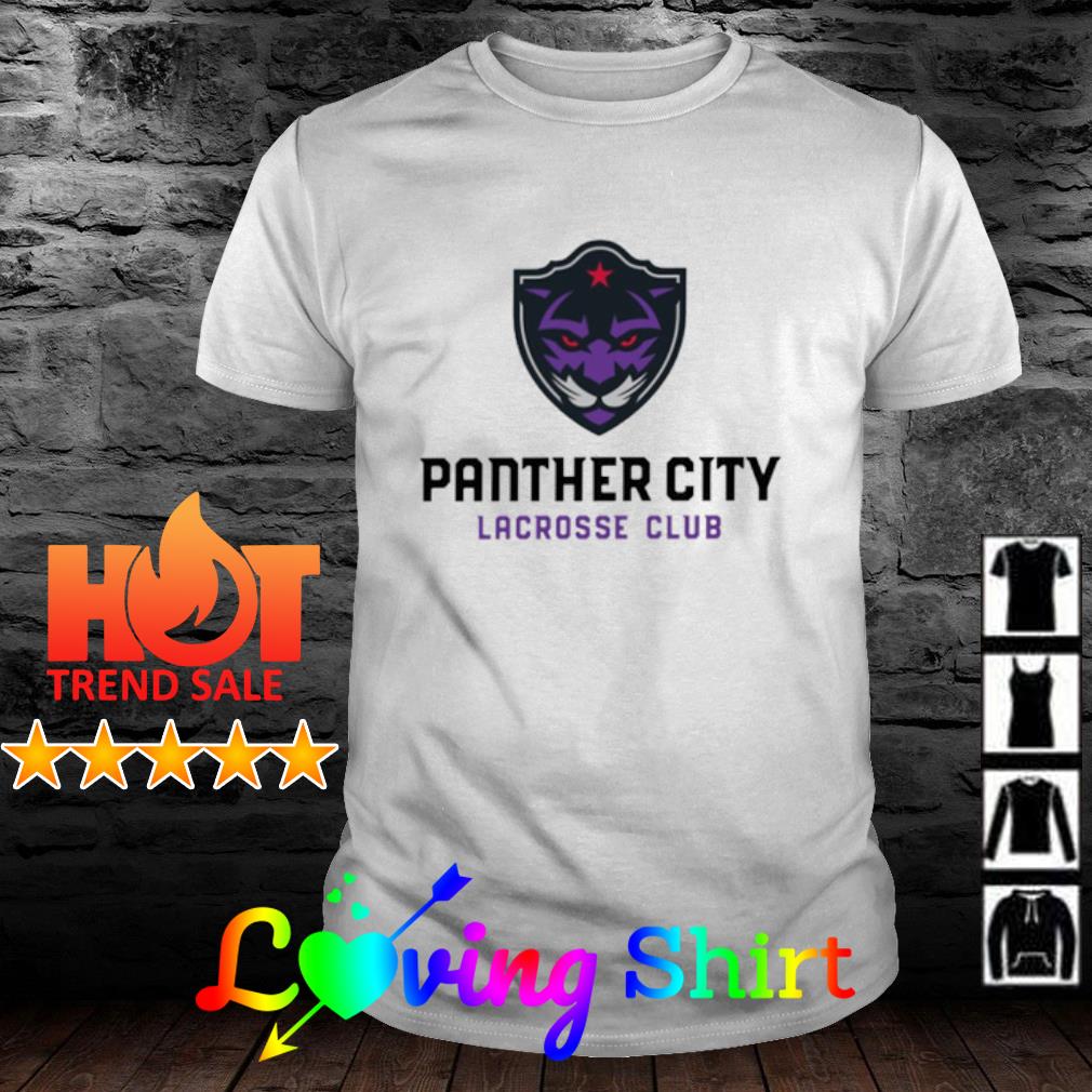 Nice panther City Lacrosse Club shirt