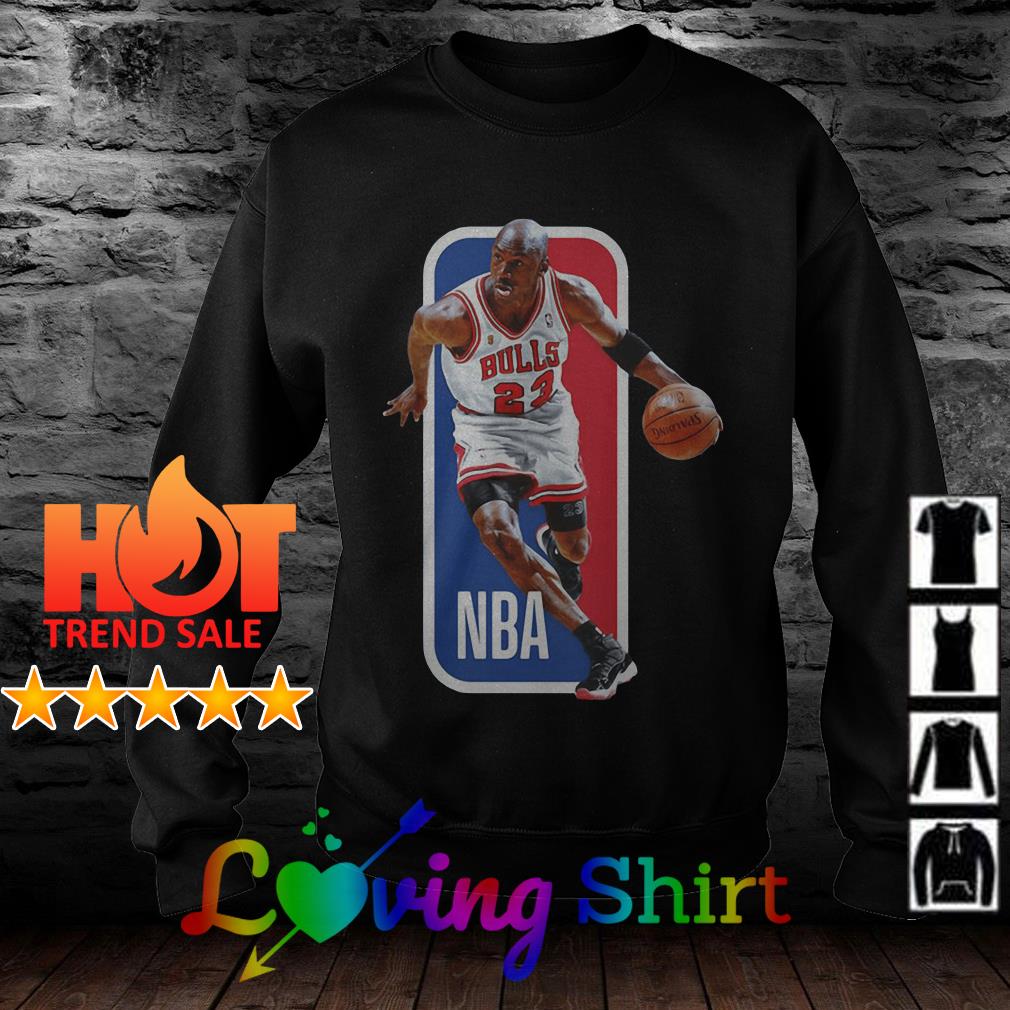 NBA logo Michael Jordan shirt, hoodie, sweater and v-neck t-shirt